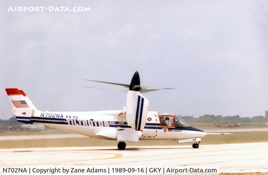 N702NA, 1977 Bell 301 C/N 0001, XV-15 at Arlington - Bell Flight Test Center
