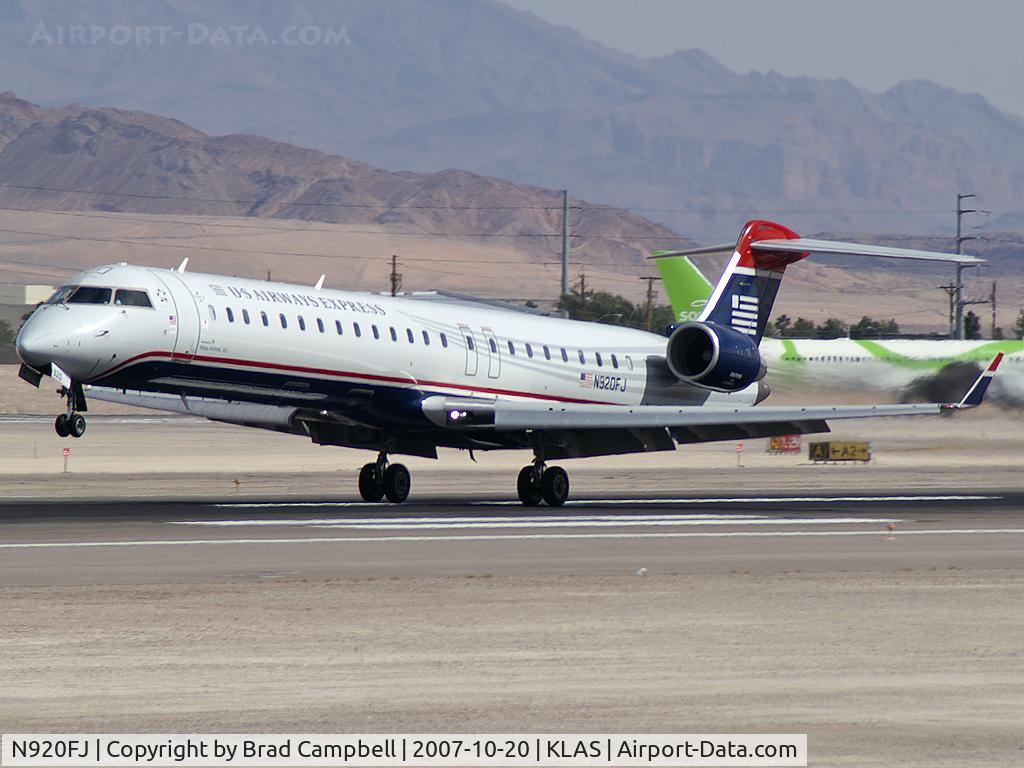 N920FJ, 2004 Bombardier CRJ-900ER (CL-600-2D24) C/N 15020, US Airways Express / 2004 Bombardier Inc CL600-2D24