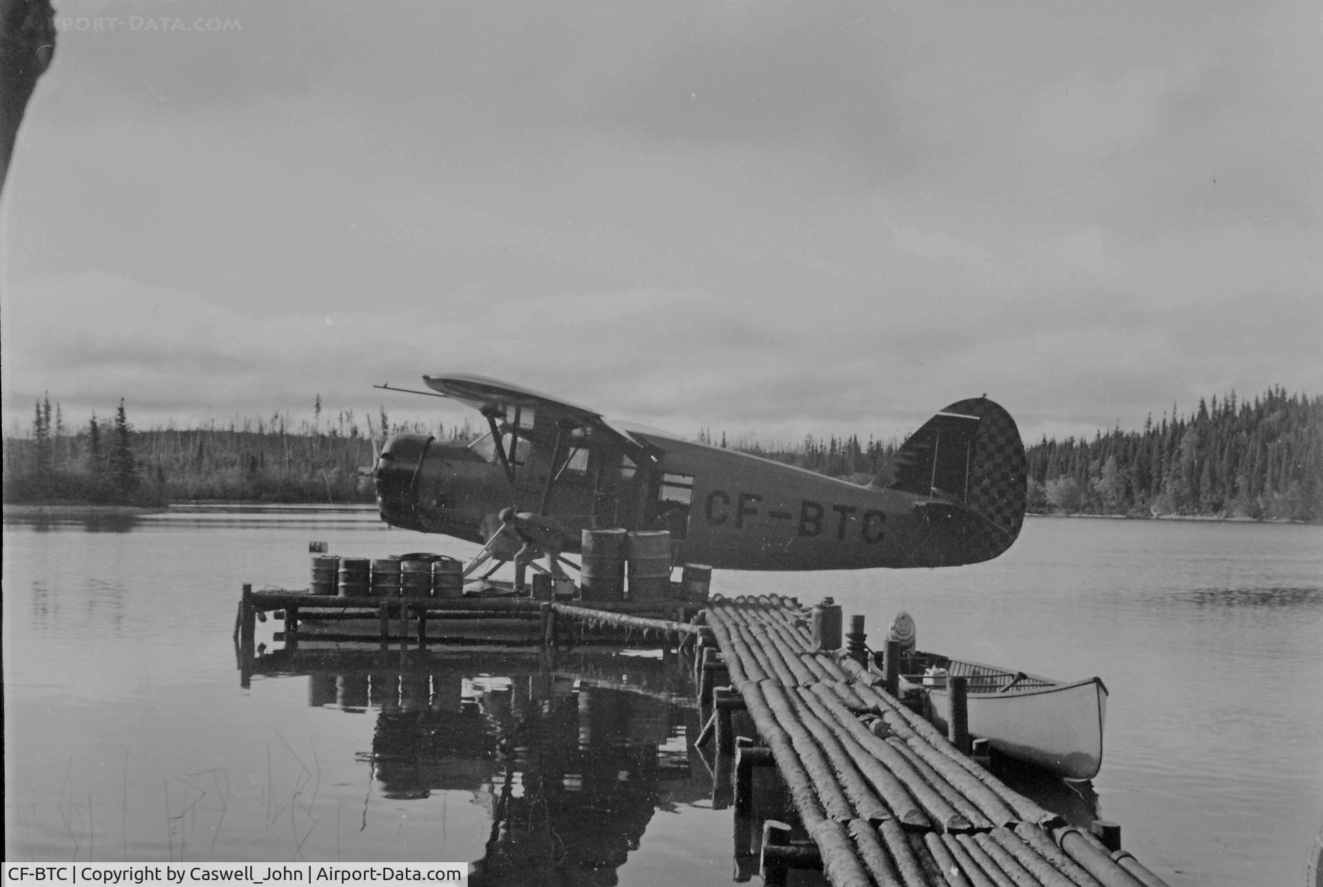 CF-BTC, 1940 Noorduyn Norseman IV C/N 29, Bigstone Lake, Manitoba