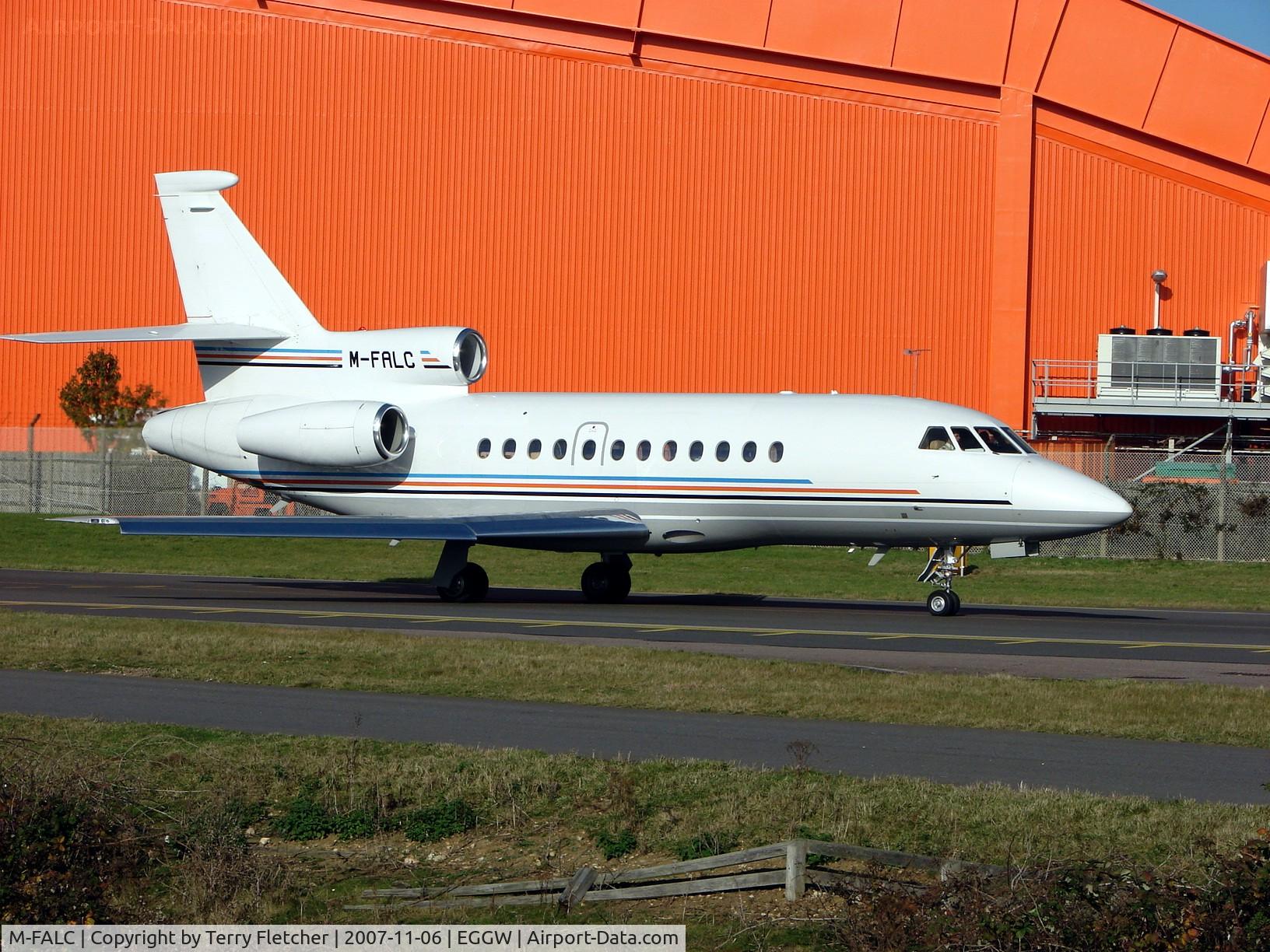M-FALC, 1998 Dassault Falcon 900EX C/N 31, This Falcon was formerly registered HZ-OFC4 and still retains its former colours