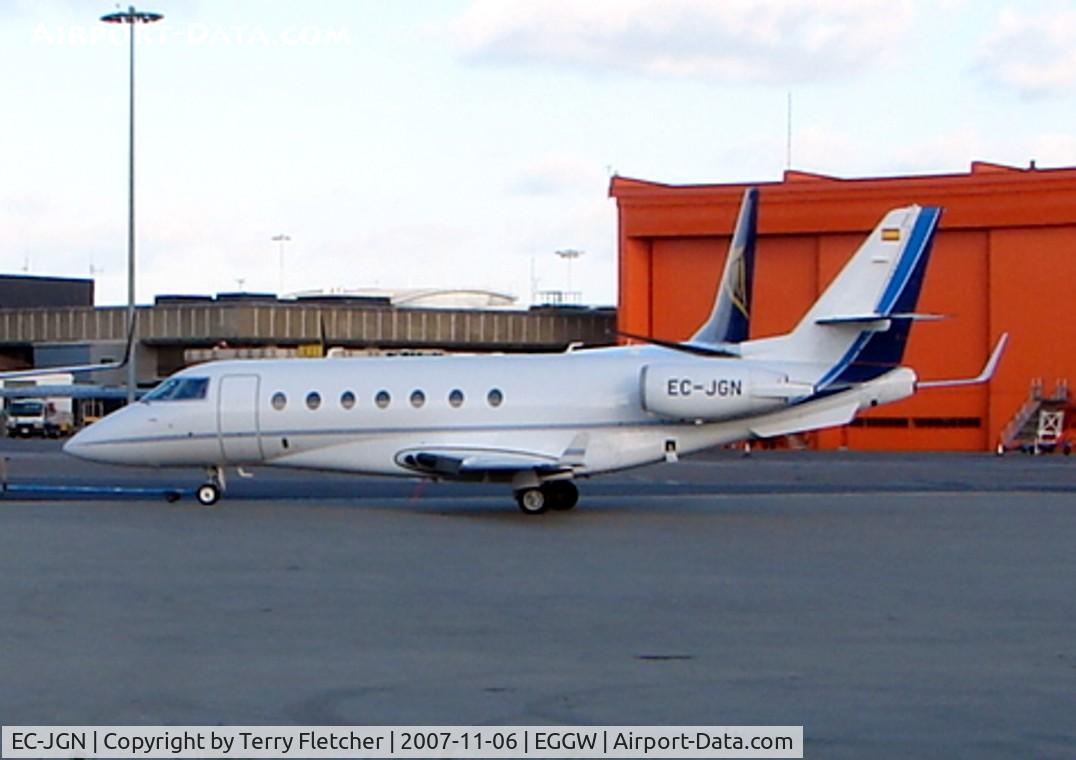 EC-JGN, 2004 Gulfstream Aerospace G200 C/N 103, Spanish G200 at Luton
