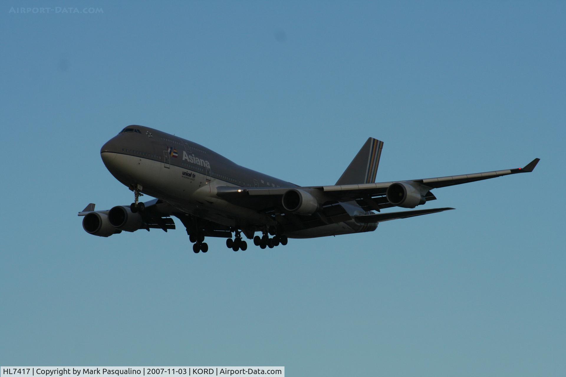 HL7417, 1993 Boeing 747-48EM(BDSF) C/N 25779, Boeing 747-400