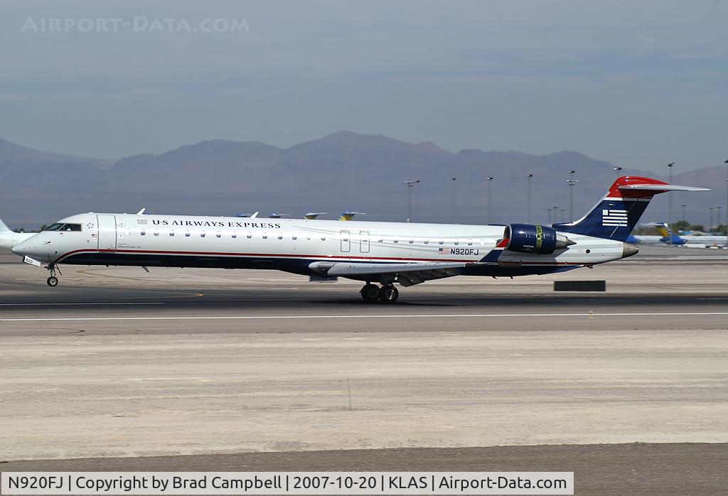 N920FJ, 2004 Bombardier CRJ-900ER (CL-600-2D24) C/N 15020, US Airways Express / 2004 Bombardier Inc CL600-2D24