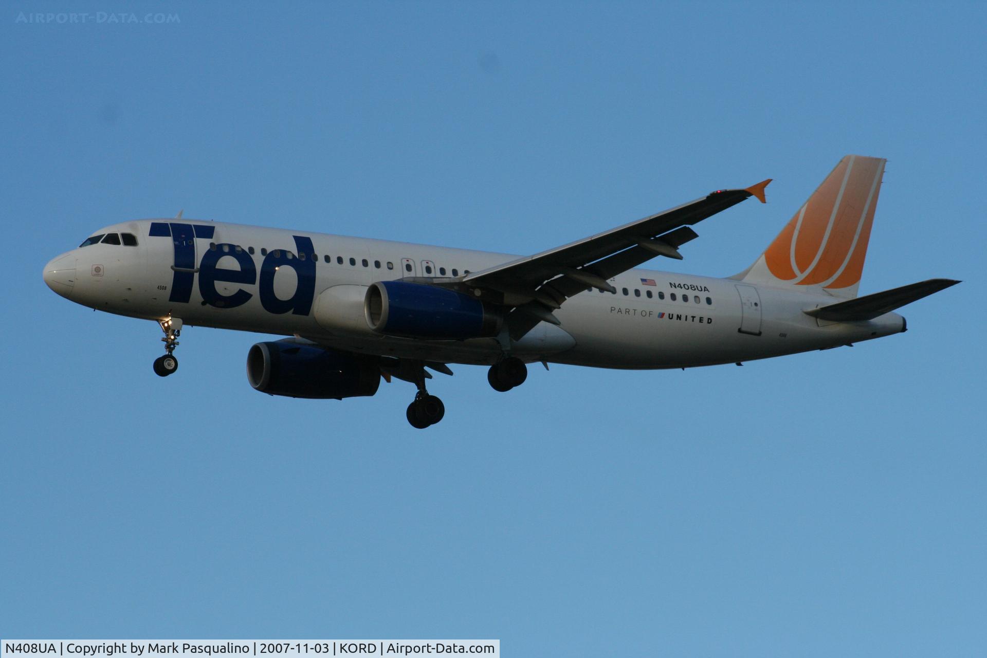 N408UA, 1994 Airbus A320-232 C/N 457, Airbus A320