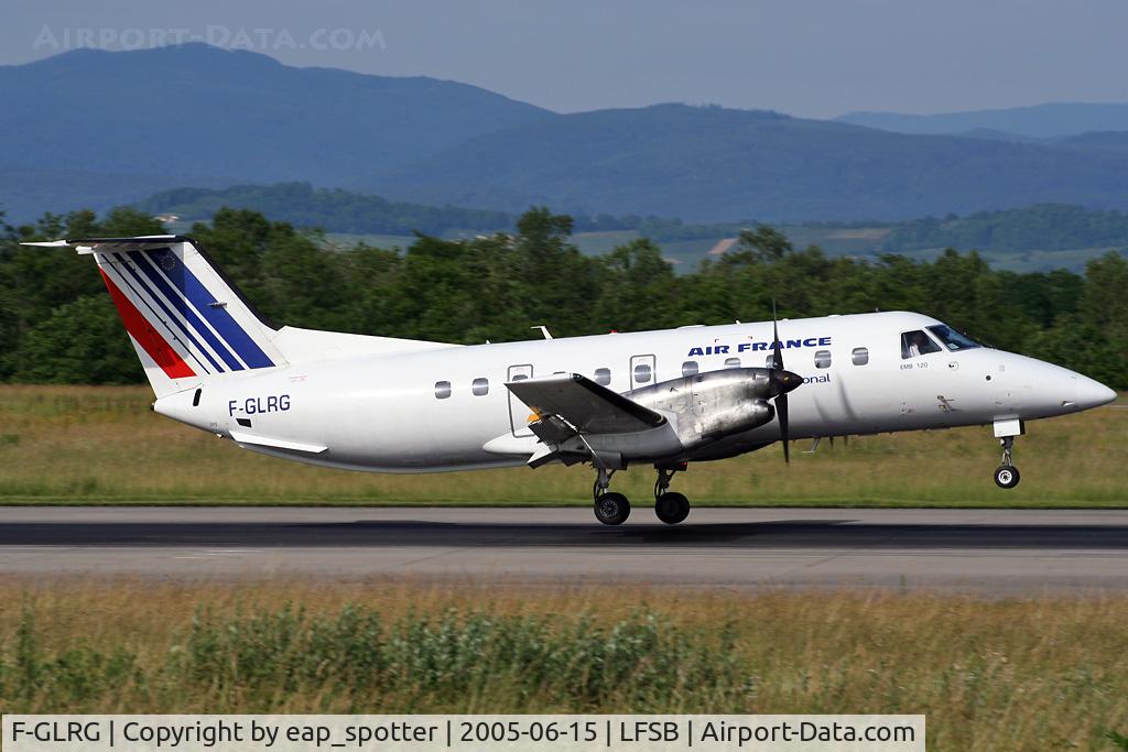 F-GLRG, 1989 Embraer EMB-120ER Brasilia C/N 120149, arriving from Rennes