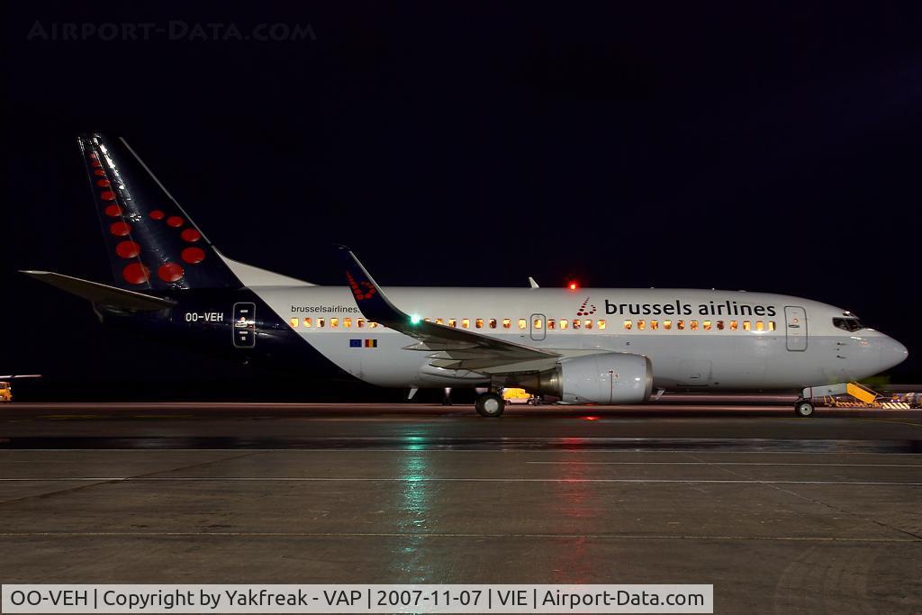 OO-VEH, 1998 Boeing 737-36N C/N 28571, BRussels Airlines Boeing 737-300