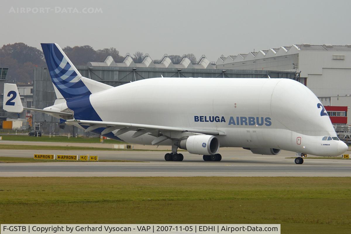 F-GSTB, 1996 Airbus A300B4-608ST Super Transporter C/N 751, whatd a big bird