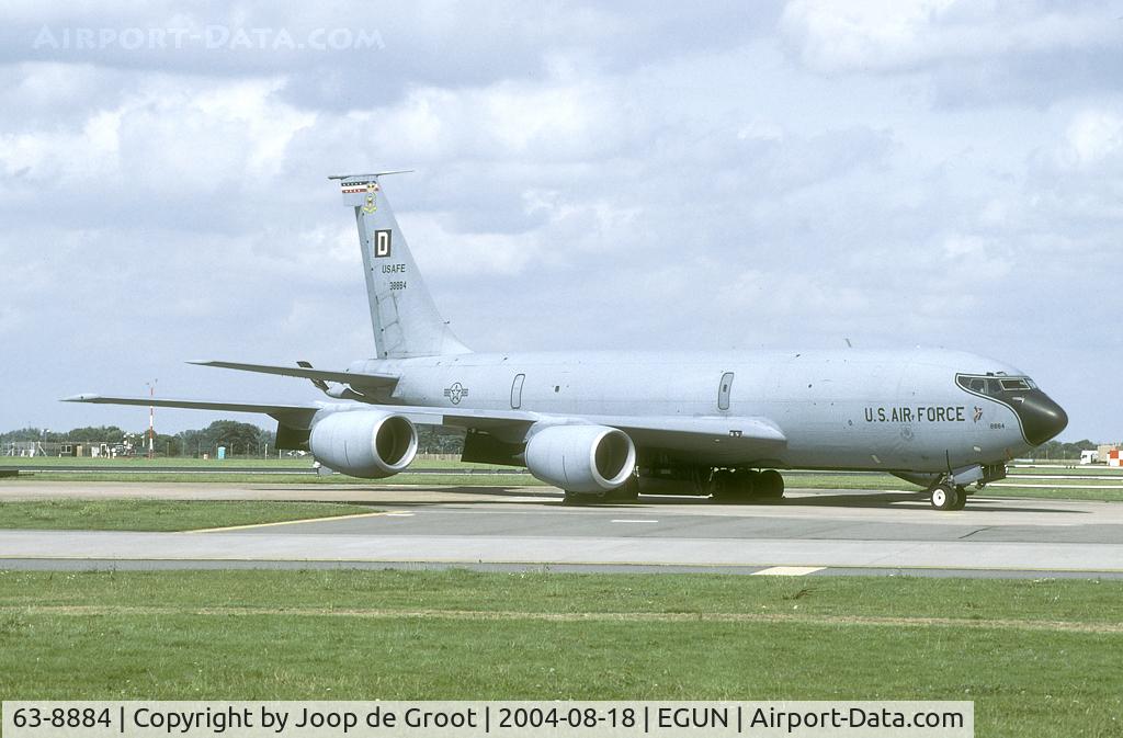 63-8884, 1963 Boeing KC-135R Stratotanker C/N 18732, Still going strong is the good old KC-135. Seen on its home base.