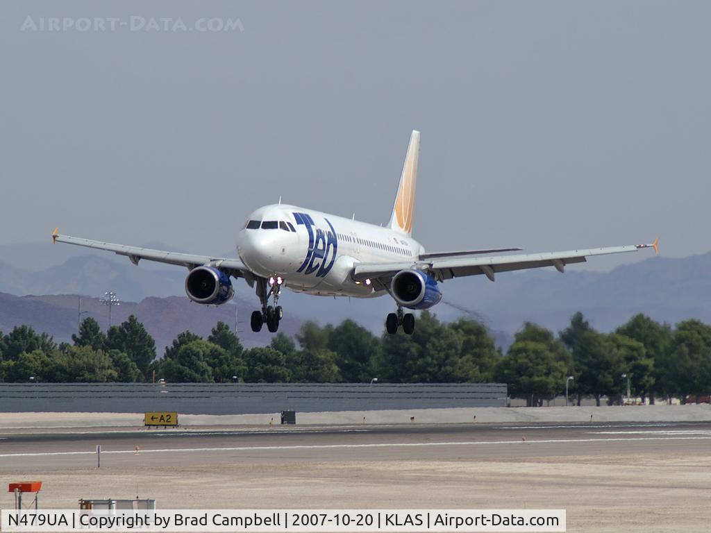 N479UA, 2001 Airbus A320-232 C/N 1538, Ted Airlines / 2001 Airbus Industrie A320-232