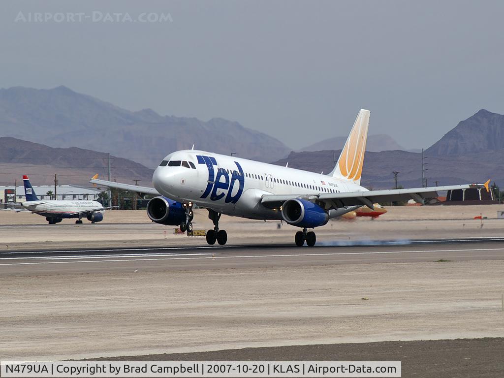 N479UA, 2001 Airbus A320-232 C/N 1538, Ted Airlines / 2001 Airbus Industrie A320-232