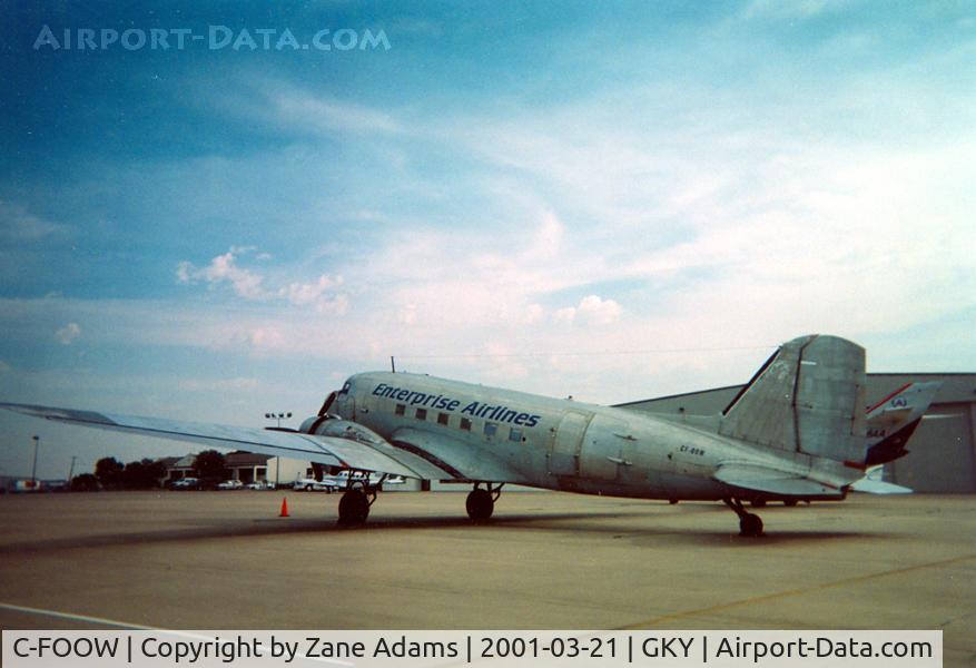 C-FOOW, 1942 Douglas DC3C-S1C3G (C-47A) C/N 13342, At Arlingotn Muni