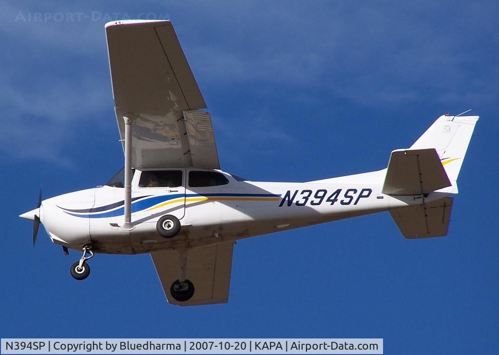 N394SP, 1999 Cessna 172S C/N 172S8291, Approach to 17L