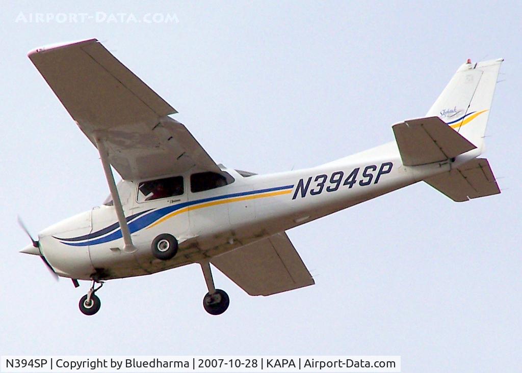 N394SP, 1999 Cessna 172S C/N 172S8291, Approach to 17L