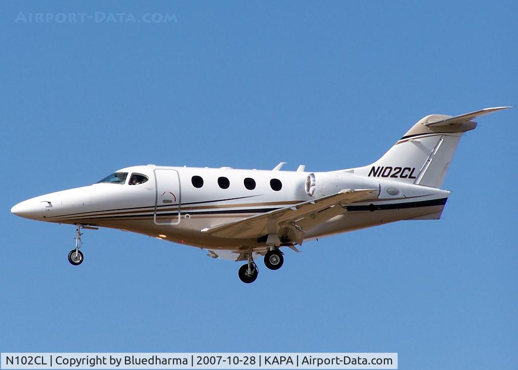 N102CL, 2007 Raytheon 390 Premier 1A C/N RB-178, Approach to 17L