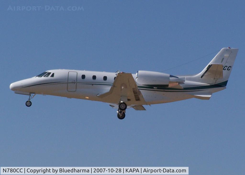 N780CC, 2006 Cessna 560XL C/N 560-5597, Approach to 17L