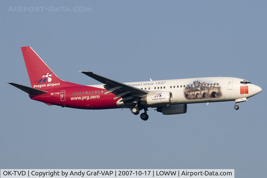 OK-TVD, 1999 Boeing 737-86N C/N 28595, Travel Service 737-800