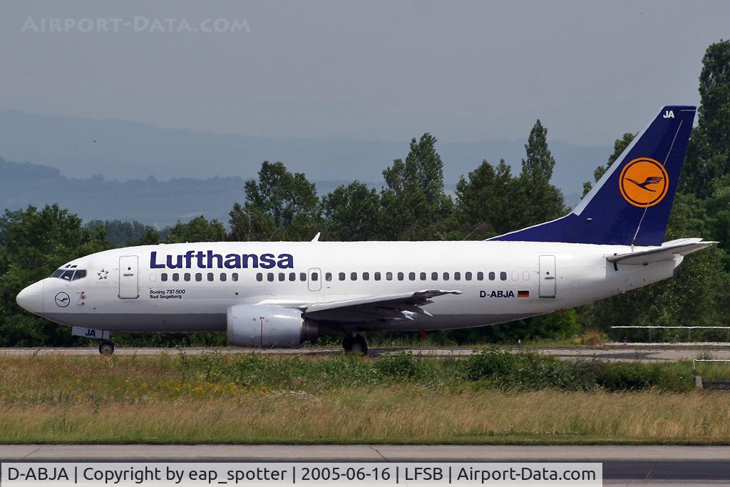 D-ABJA, 1991 Boeing 737-530 C/N 25270, taxi on bravo