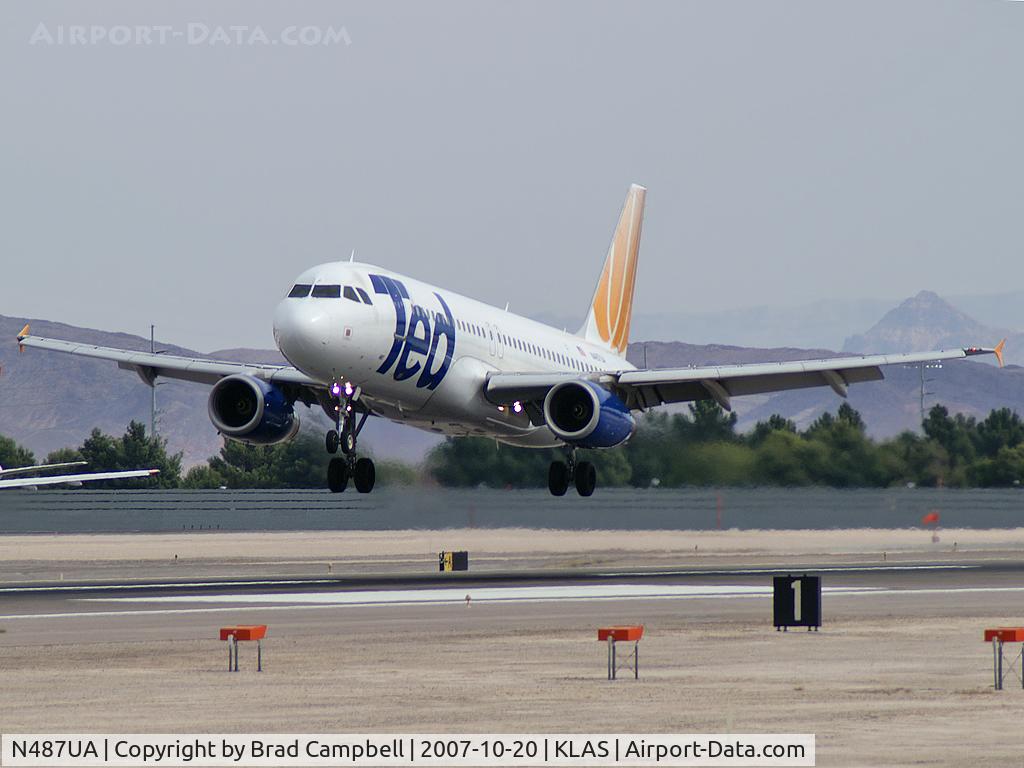 N487UA, 2002 Airbus A320-232 C/N 1669, Ted Airlines / 2002 Airbus Industrie A320-232