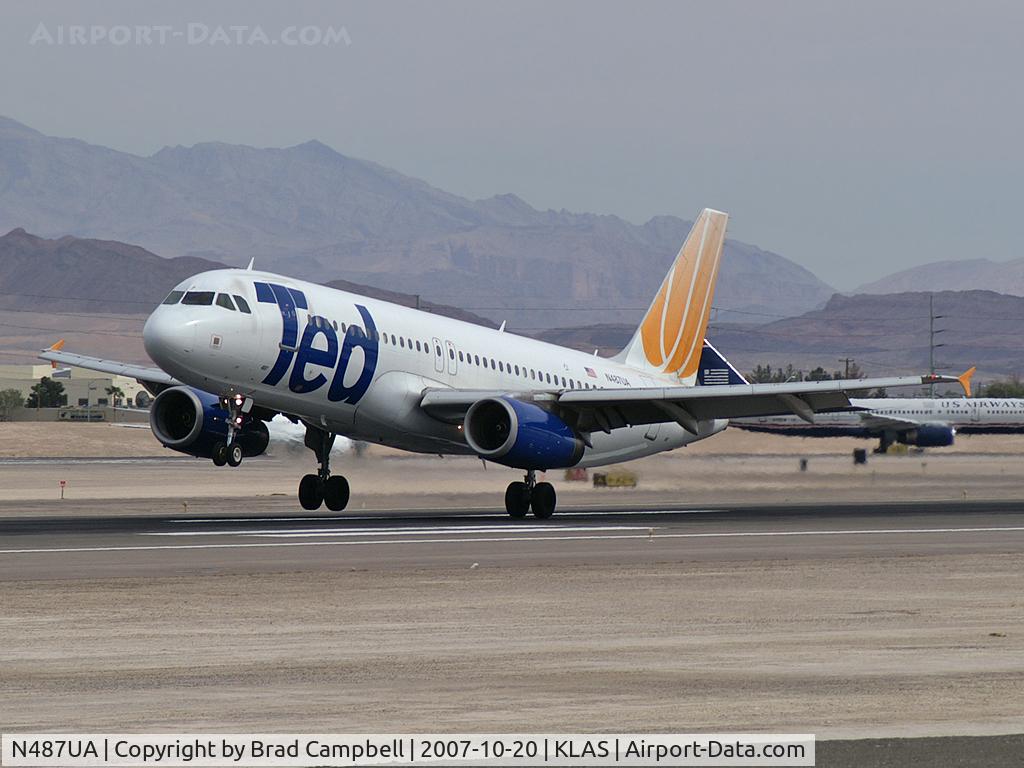 N487UA, 2002 Airbus A320-232 C/N 1669, Ted Airlines / 2002 Airbus Industrie A320-232