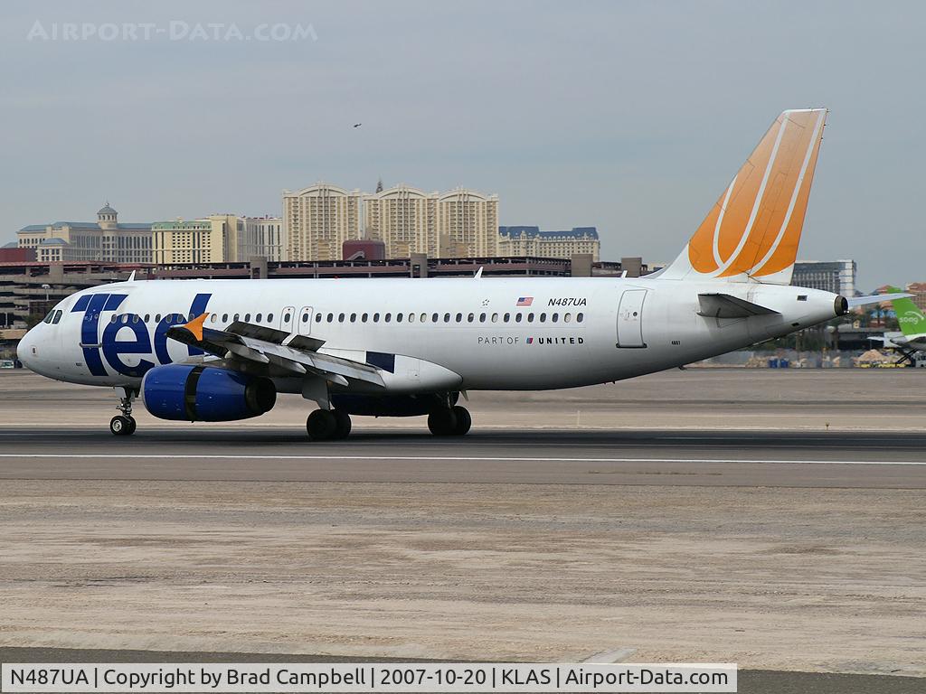N487UA, 2002 Airbus A320-232 C/N 1669, Ted Airlines / 2002 Airbus Industrie A320-232