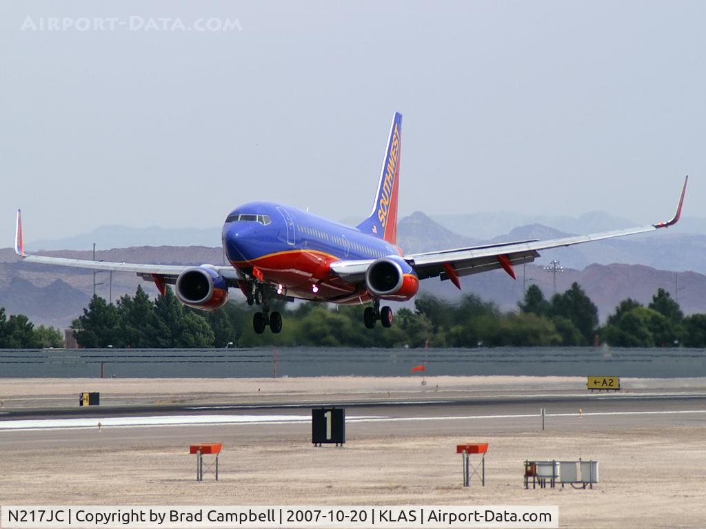 N217JC, 2005 Boeing 737-7H4 C/N 34232, Southwest Airlines / 2005 Boeing 737-7H4