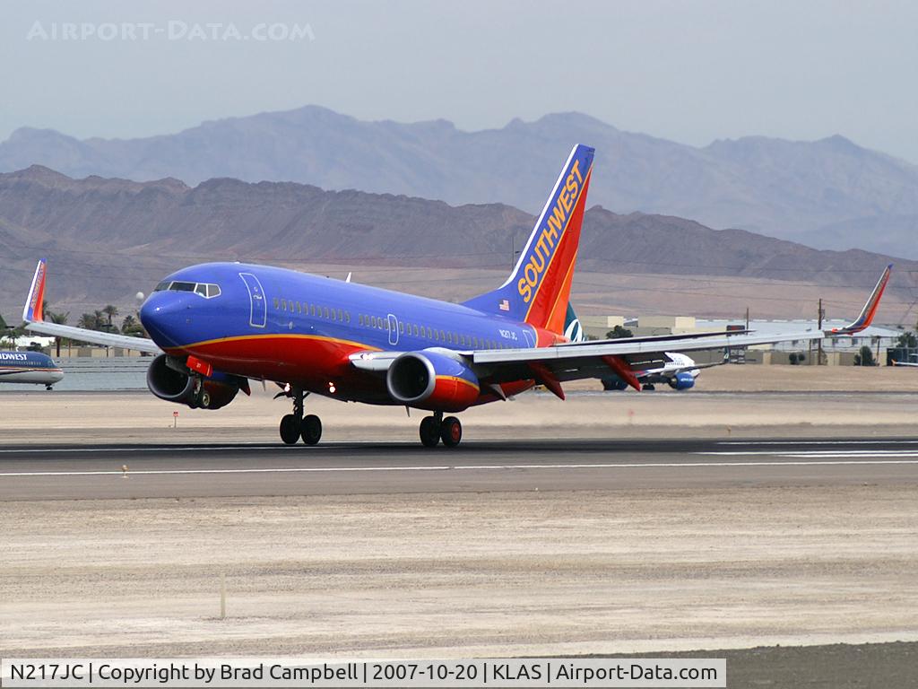 N217JC, 2005 Boeing 737-7H4 C/N 34232, Southwest Airlines / 2005 Boeing 737-7H4
