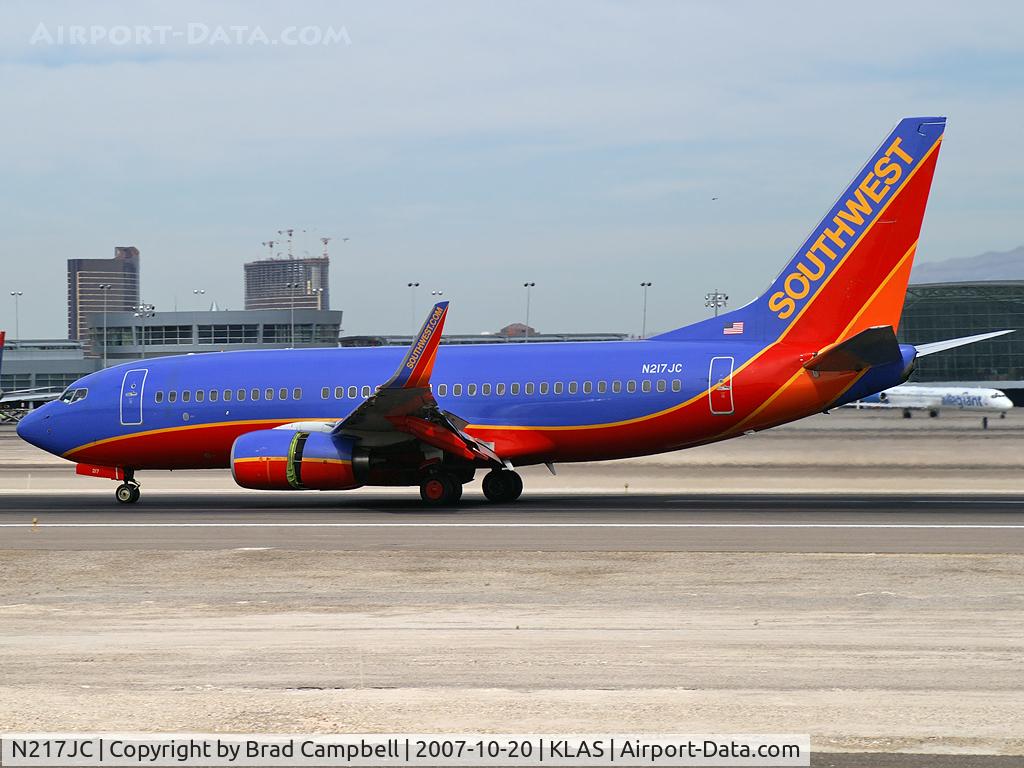 N217JC, 2005 Boeing 737-7H4 C/N 34232, Southwest Airlines / 2005 Boeing 737-7H4