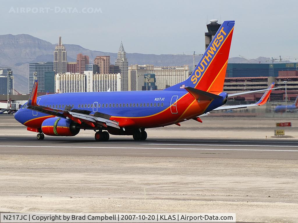 N217JC, 2005 Boeing 737-7H4 C/N 34232, Southwest Airlines / 2005 Boeing 737-7H4