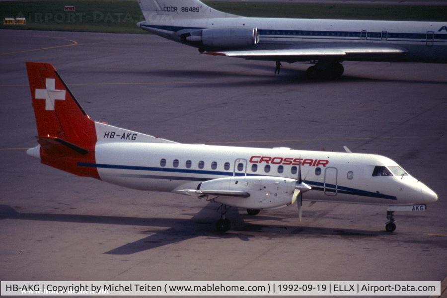 HB-AKG, 1990 Saab 340B C/N 340B-185, Crossair