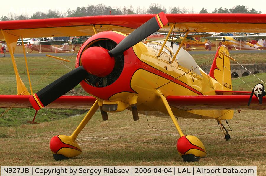 N927JB, 2006 Pitts Model 12 C/N 87, Pitts 12 at Sun-n-Fun