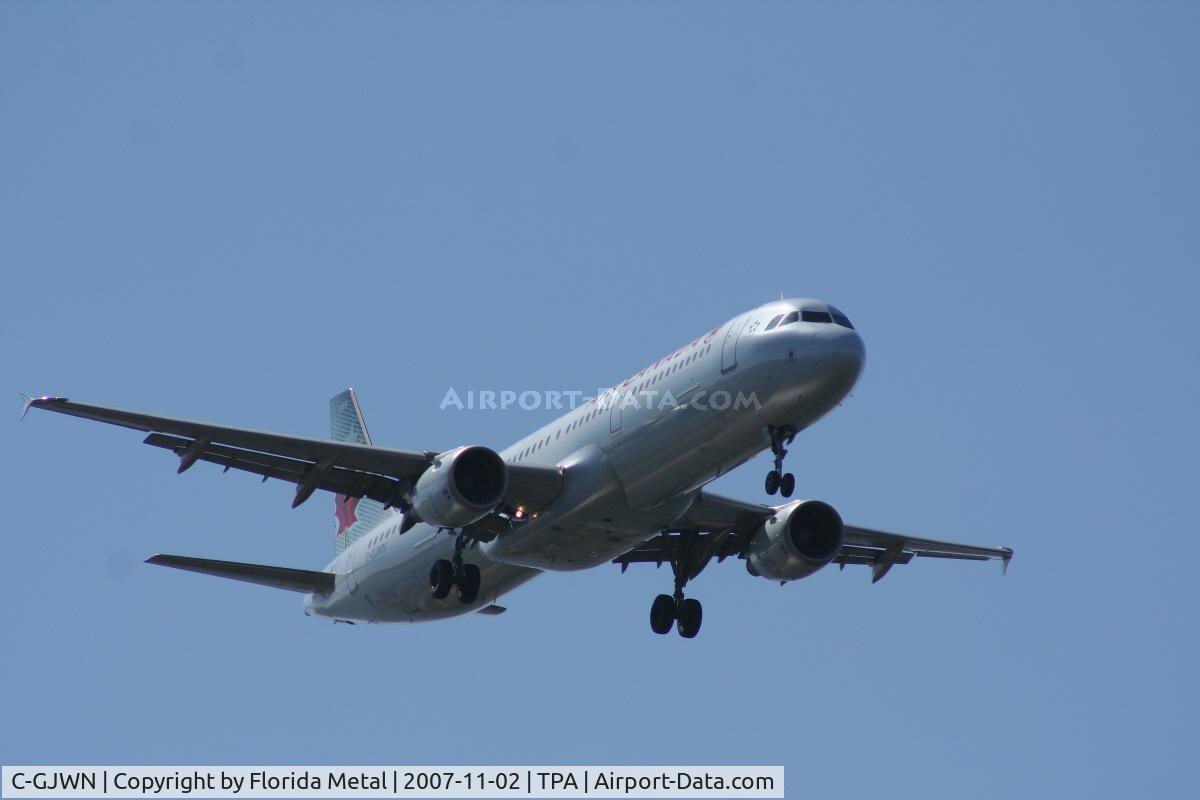 C-GJWN, 2002 Airbus A321-211 C/N 1783, Air Canada