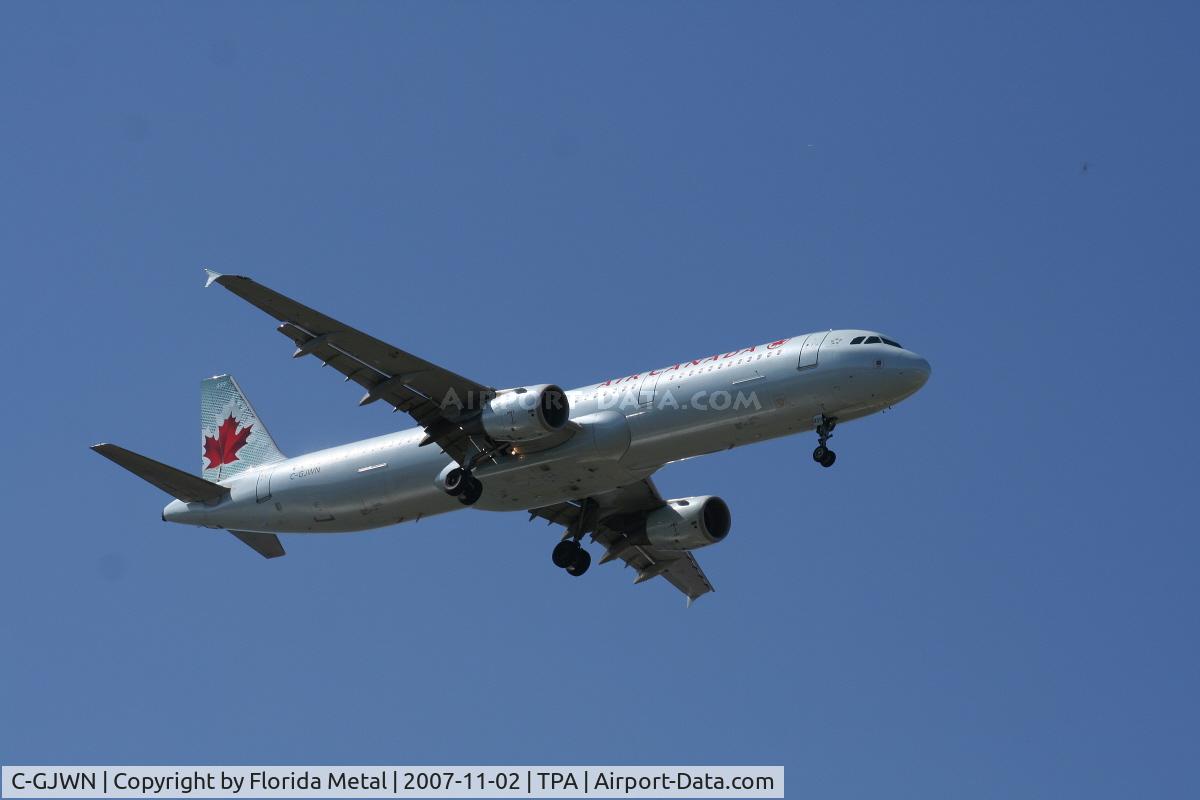 C-GJWN, 2002 Airbus A321-211 C/N 1783, Air Canada