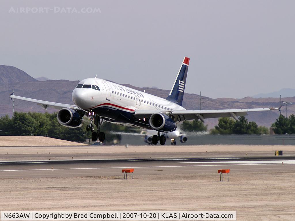 N663AW, 2001 Airbus A320-232 C/N 1419, US Airways / 2001 Airbus Industrie A320-232