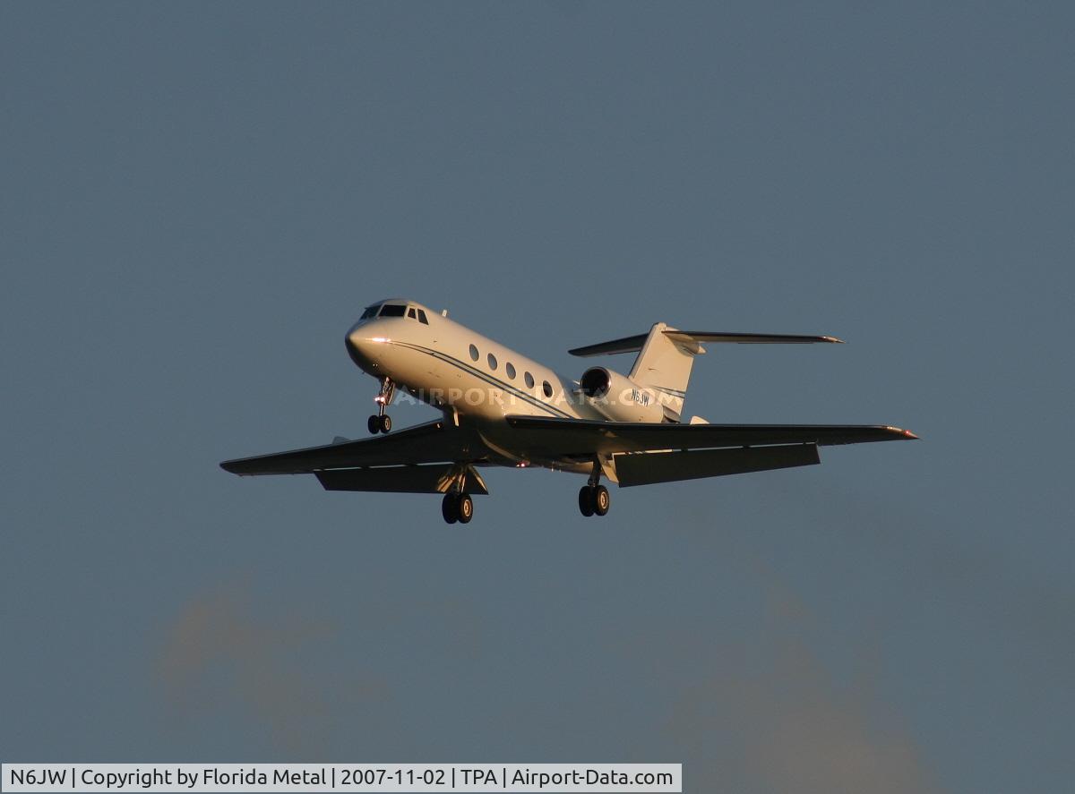 N6JW, 1973 Grumman G-1159 Gulfstream II C/N 138, Gulfstream II