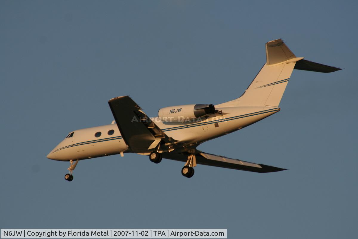 N6JW, 1973 Grumman G-1159 Gulfstream II C/N 138, Gulfstream II