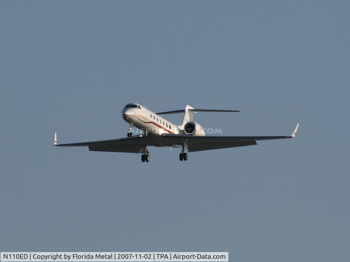 N110ED, 2006 Gulfstream Aerospace GV-SP (G500) C/N 5136, G-500