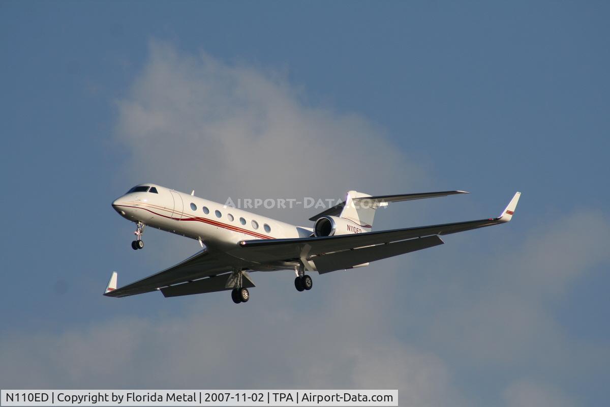 N110ED, 2006 Gulfstream Aerospace GV-SP (G500) C/N 5136, G500
