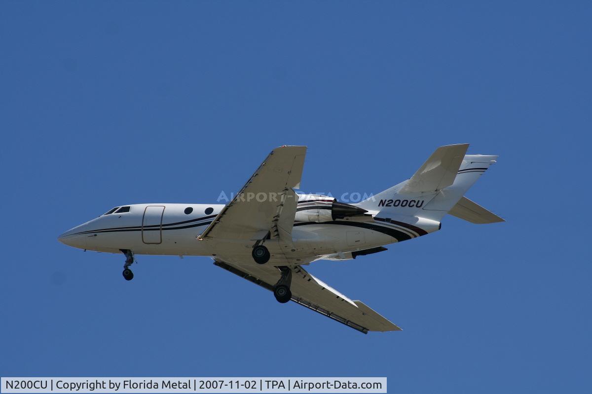 N200CU, Dassault Falcon 200 (20H) C/N 499, Falcon 200