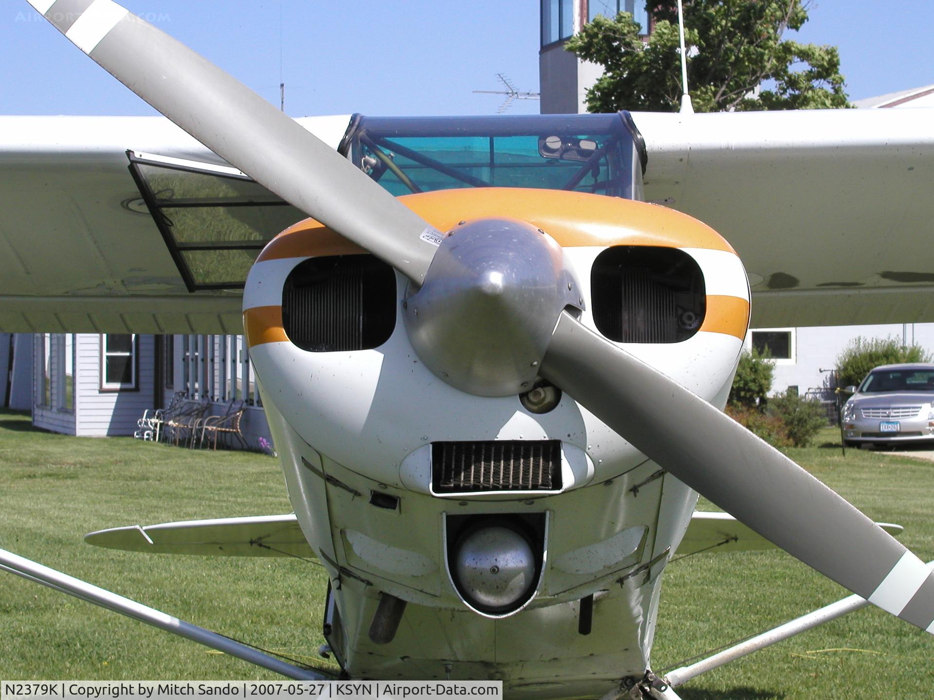 N2379K, 1979 Piper PA-18-150 Super Cub C/N 18-8009054, Parked at Stanton.