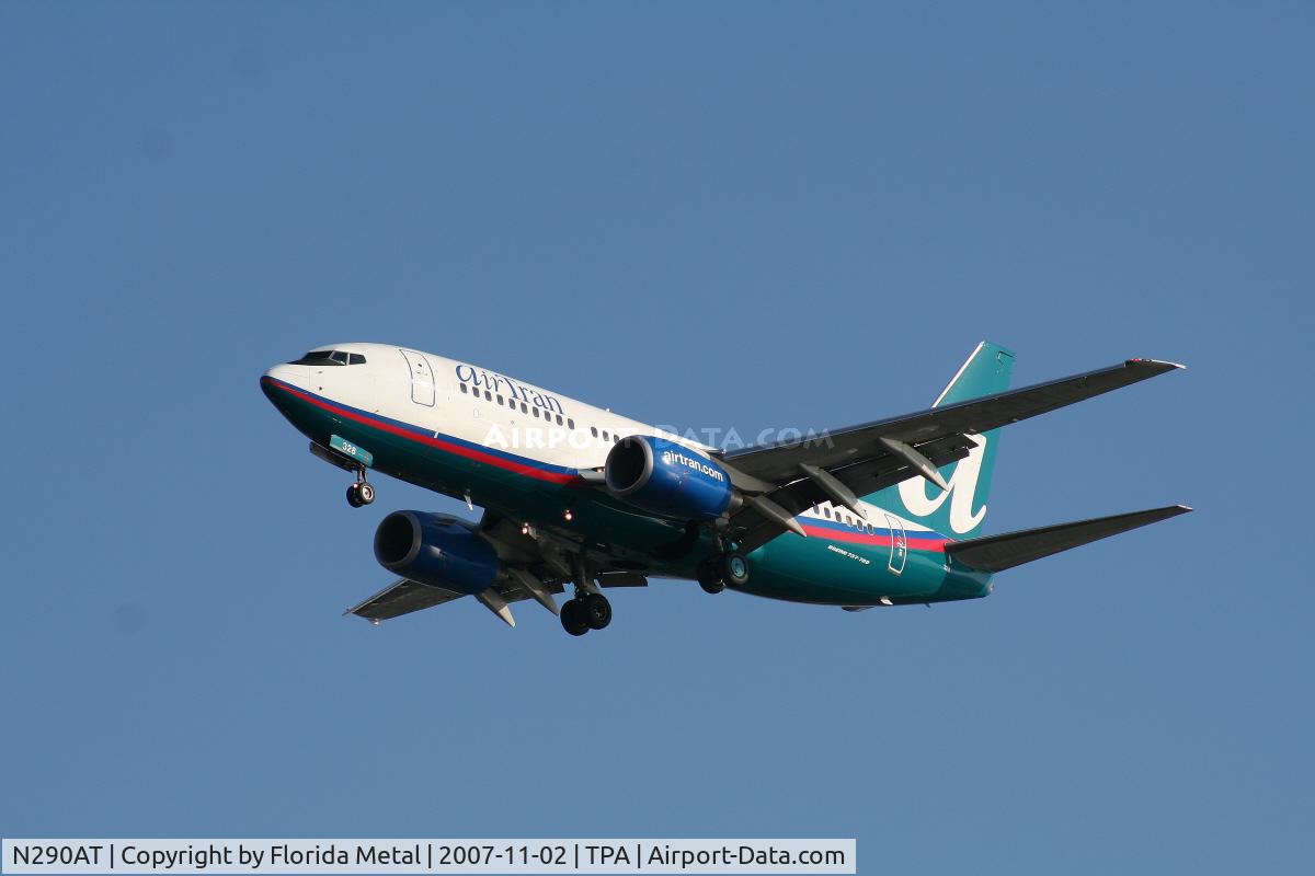 N290AT, 2006 Boeing 737-7BD C/N 33925, Air Tran