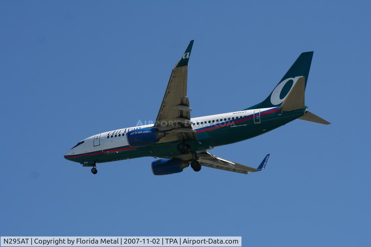 N295AT, 2006 Boeing 737-76N C/N 32677, Air Tran
