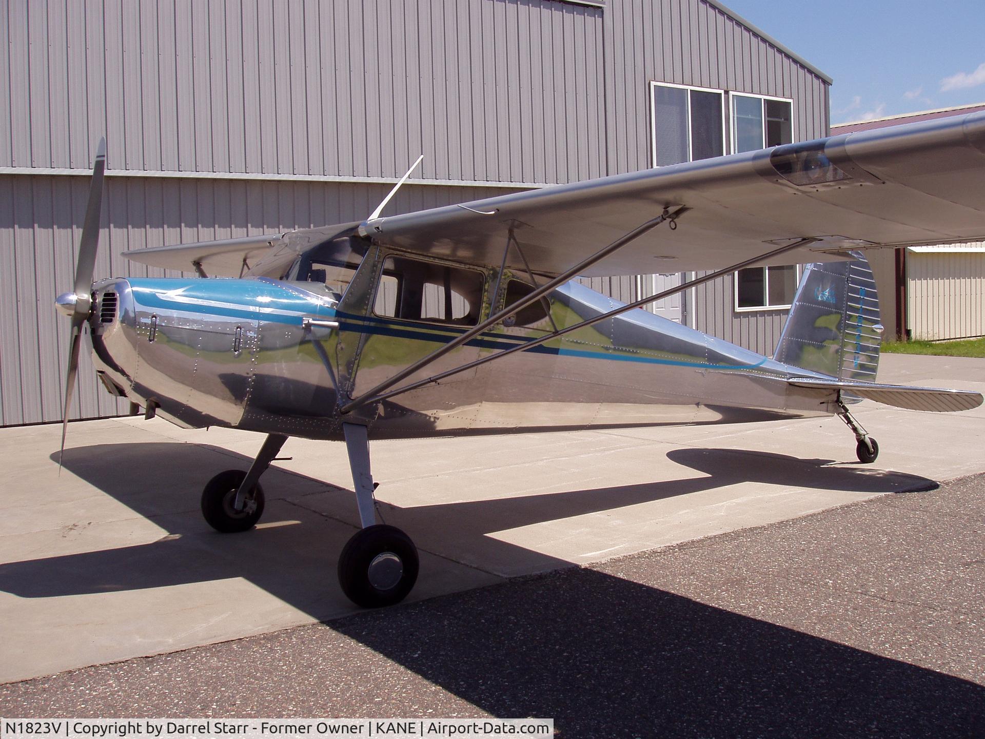 N1823V, 1947 Cessna 120 C/N 14150, A Very Pretty Well Cared For Polished Cessna