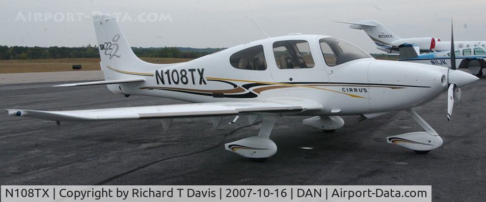 N108TX, 2004 Cirrus SR22 C/N 1083, 2004 Cirrus SR22 in Danville Va.