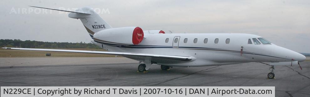 N229CE, 2004 Cessna 750 Citation X Citation X C/N 750-0229, 2004 Cessna 750 in Danville Va.