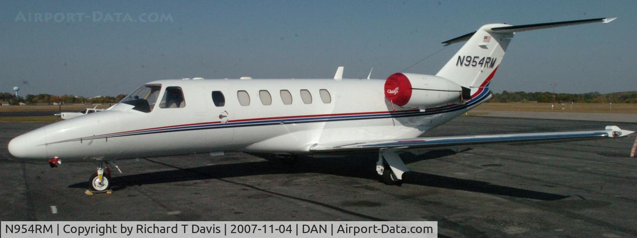 N954RM, 2002 Cessna 525A CitationJet CJ2 C/N 525A-0093, Cessna 525A in Danville Va.