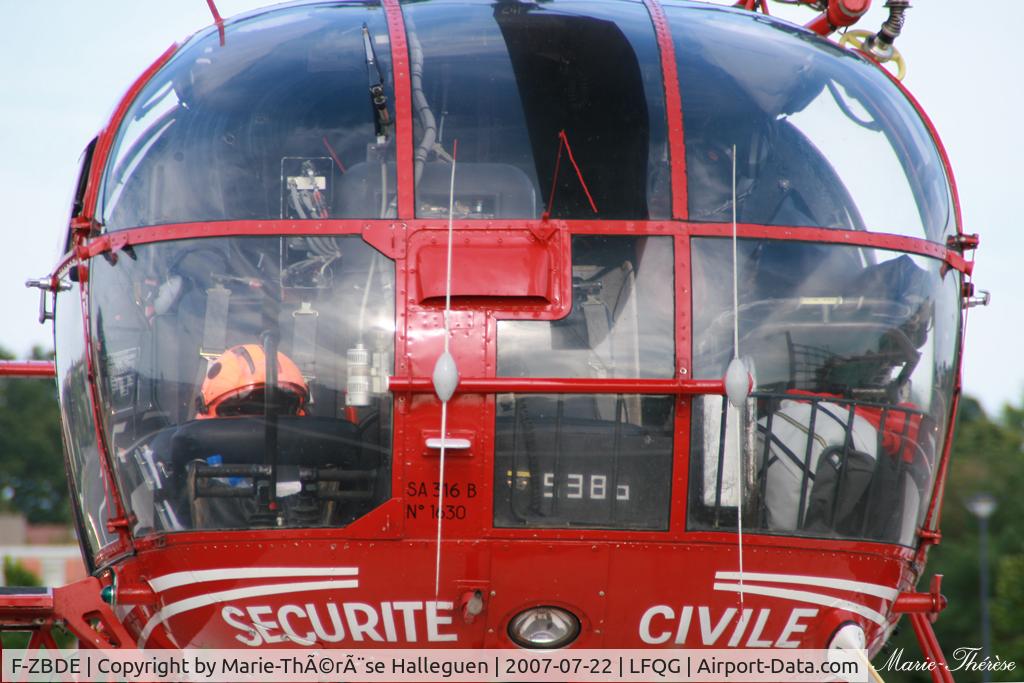 F-ZBDE, Aérospatiale SA-316B Alouette III C/N 1630, AÃ©rospatiale SA 316 B Alouette III