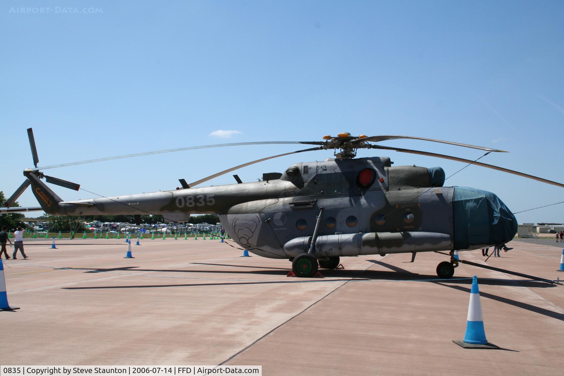 0835, Mil Mi-17 Hip C/N 108M35, Royal International Air Tattoo 2006