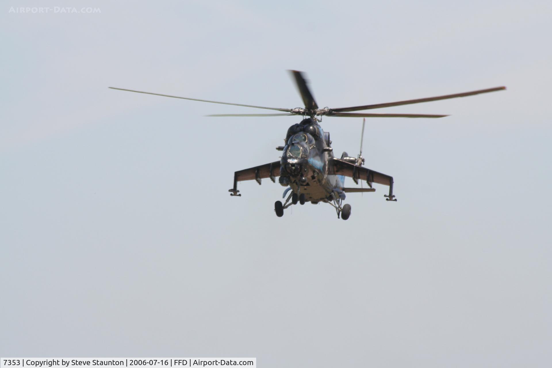 7353, Mil Mi-24V Hind E C/N 087353, Royal International Air Tattoo 2006