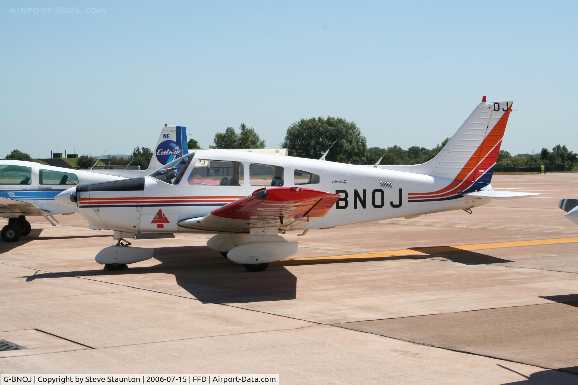 G-BNOJ, 1987 Piper PA-28-161 Cherokee Warrior II C/N 2816018, Royal International Air Tattoo 2006