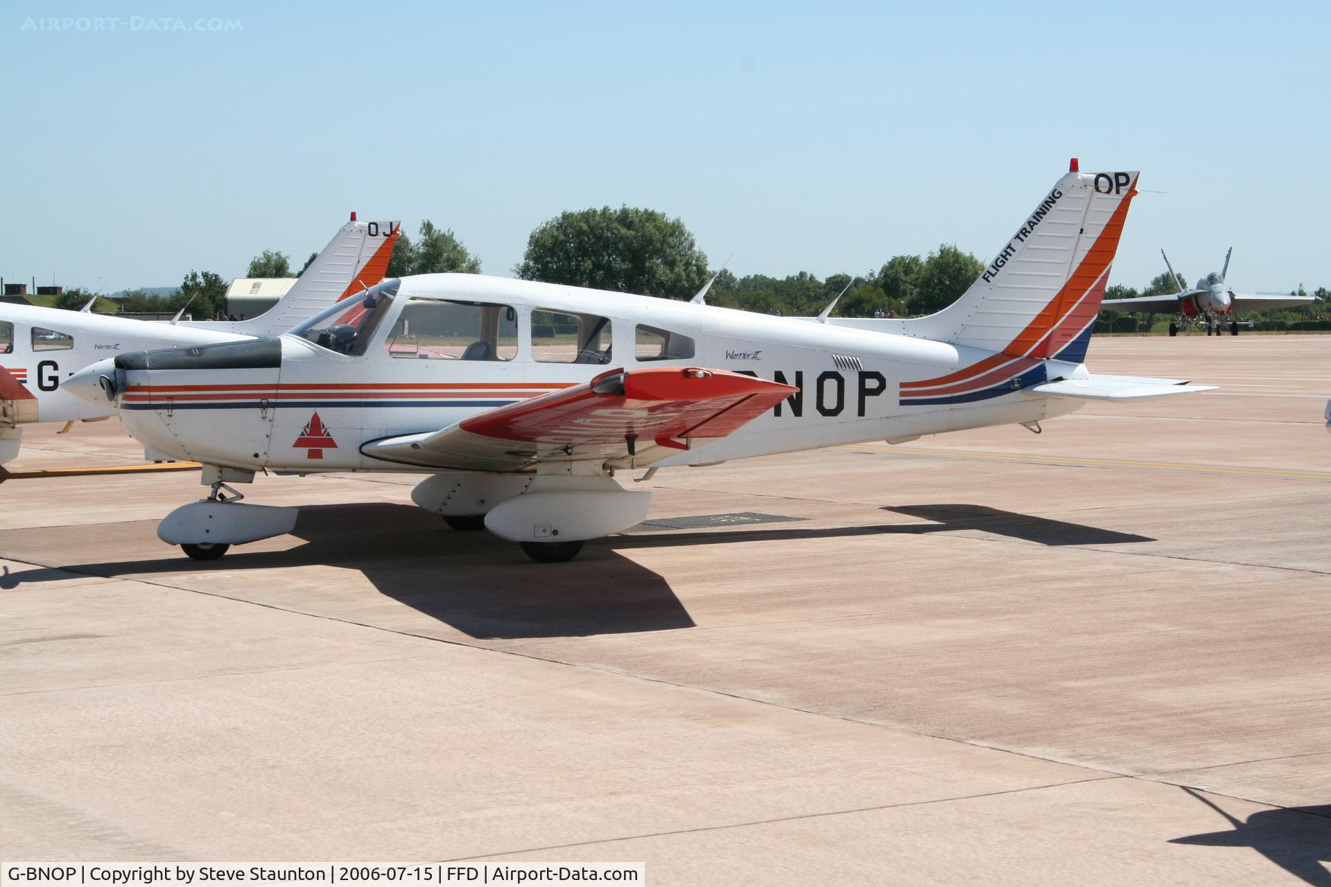G-BNOP, 1987 Piper PA-28-161 Cherokee Warrior II C/N 2816027, Royal International Air Tattoo 2006